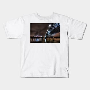 National Stadion, Poniatowski Bridge, Warsaw, Poland Kids T-Shirt